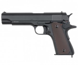 Страйкбольный пистолет Cyma Colt 1911, Mosfet +UP гирбокс, Li-po, USB-зарядка (CM.123S)