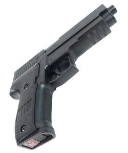 Страйкбольный пистолет Cyma SigSauer P226, Mosfet +UP гирбокс, Li-po, USB-зарядка (CM.122S)