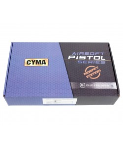 Страйкбольный пистолет Cyma SigSauer P226, Mosfet +UP гирбокс, Li-po, USB-зарядка (CM.122S)