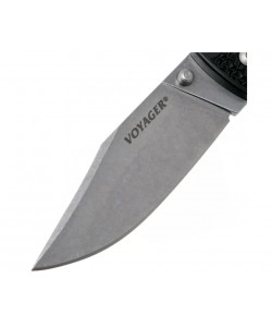 Нож складной Cold Steel Voyager 10,2 см, сталь Aus-10, рукоять Grivory Black