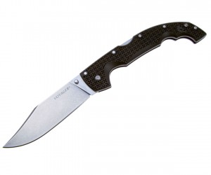 Нож складной Cold Steel Voyager Drop Clip Extra Large 13,2 см, сталь Aus-10, рукоять Grivory Black
