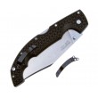 Нож складной Cold Steel Voyager Drop Clip Extra Large 13,2 см, сталь Aus-10, рукоять Grivory Black - фото № 5