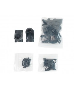 Комплект накладок SHS на рельсы и упоры, Black (R055-BK)