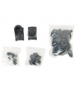 Комплект накладок SHS на рельсу RIS LARUE Style IndexClips, 74 шт. (Black)