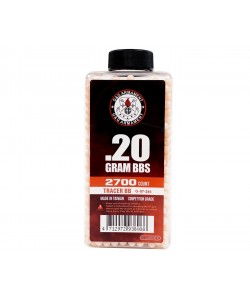 Шары трассерные G&G Tracer 0,20 г, 2700 штук (красные, бутылка) G-07-266