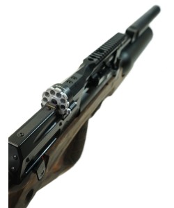 Пневматическая винтовка Jaeger SP Булл-пап Колба (PCP, прямоток, ствол AP550, полигонал, пер. взвод) 6,35 мм