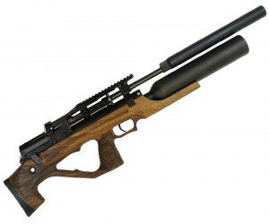 Пневматическая винтовка Jaeger SP Булл-пап Колба (PCP, прямоток, ствол AP550, полигонал, передний взвод) 6,35 мм