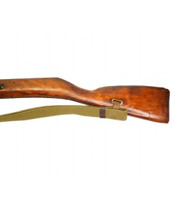 Ложа винтовки Мосина с накладкой, кольцами и ремнем, без шомпола, оригинал (дерево)