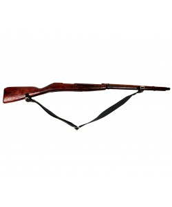 Ложа винтовки Мосина с накладкой, кольцами и ремнем, без шомпола, оригинал (дерево)