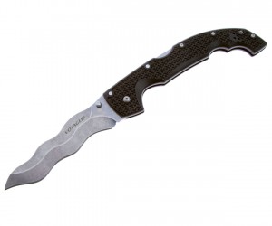 Нож складной Cold Steel Voyager 14 см, сталь Aus-10, рукоять Grivory Black
