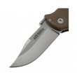 Нож складной Cold Steel Bush Ranger 8,9 см, сталь S35VN, рукоять G10 Brown - фото № 2