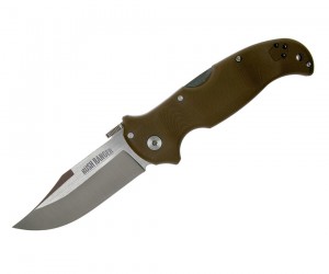 Нож складной Cold Steel Bush Ranger 8,9 см, сталь S35VN, рукоять G10 Brown