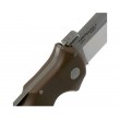 Нож складной Cold Steel Bush Ranger 8,9 см, сталь S35VN, рукоять G10 Brown - фото № 4