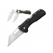 Нож складной Cold Steel Click N Cut Folder 6,4 см, сталь 420J2, рукоять ABS Black - фото № 2