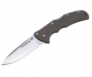 Нож складной Cold Steel Code 4 Spear Point 9,1 см, сталь S35VN, рукоять Алюминий Grey