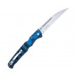 Нож складной Cold Steel Frenzy II 14 см, сталь S35VN, рукоять G10 Blue/Black - фото № 2