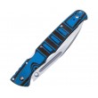 Нож складной Cold Steel Frenzy II 14 см, сталь S35VN, рукоять G10 Blue/Black - фото № 3