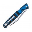Нож складной Cold Steel Frenzy II 14 см, сталь S35VN, рукоять G10 Blue/Black - фото № 4