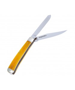 Нож складной Cold Steel Trapper 8,4 см, сталь 8Cr13MoV, рукоять кость Yellow