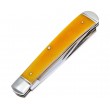 Нож складной Cold Steel Trapper 8,4 см, сталь 8Cr13MoV, рукоять кость Yellow - фото № 3
