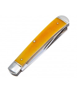 Нож складной Cold Steel Trapper 8,4 см, сталь 8Cr13MoV, рукоять кость Yellow