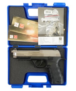 Пневматический пистолет Ekol ES P92 Beretta Fume (никель)