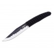 Нож CRKT Nishi 11,2 см, сталь 6Cr12MoV, рукоять Намотка Black - фото № 1