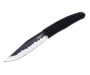 Нож CRKT Nishi 11,2 см, сталь 6Cr12MoV, рукоять Намотка Black