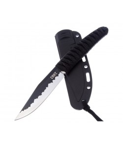 Нож CRKT Nishi 11,2 см, сталь 6Cr12MoV, рукоять Намотка Black
