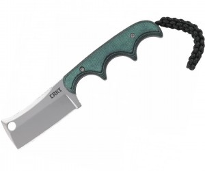 Нож CRKT Minimalist Cleaver 5,5 см, сталь 5Cr15MoV, рукоять GRN Green