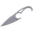 Нож CRKT SDN 6,7 см, сталь 1.4116, рукоять сталь Silver - фото № 1