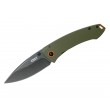 Нож складной CRKT Tuna 8,2 см, сталь 8Cr14MoV, рукоять G10, Green - фото № 1