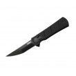 Нож складной CRKT Goken 9,4 см, сталь 1.4116, рукоять G10, Black - фото № 1