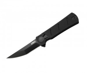 Нож складной CRKT Goken 9,4 см, сталь 1.4116, рукоять G10, Black