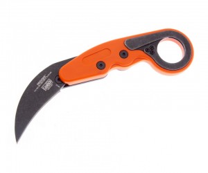Нож складной CRKT Provoke 6,3 см, сталь 1.4116, рукоять Grivory, Orange