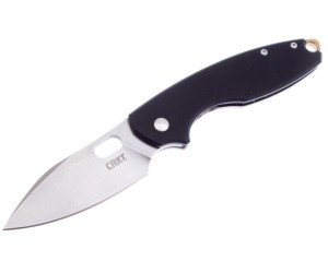 Нож складной CRKT Pilar III 7,5 см, сталь D2, рукоять G10, Black