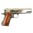 |Уценка| Макет пистолет Colt M1911A1 .45, хром, лакиров. дерево (США, 1911 г.) DE-6312 (№ 424-УЦ) - фото № 2
