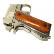 |Уценка| Макет пистолет Colt M1911A1 .45, хром, лакиров. дерево (США, 1911 г.) DE-6312 (№ 424-УЦ) - фото № 7