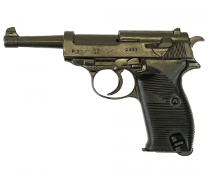 |Уценка| Макет пистолет Вальтер P.38 (Германия, 1938 г., 2-я Мир.война) DE-1081 (№ 425-УЦ)