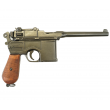 |Уценка| Макет пистолет Маузер, с деревянной кобурой-прикладом (Германия) DE-1025 (№ 426-УЦ) - фото № 2