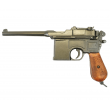 |Уценка| Макет пистолет Маузер, с деревянной кобурой-прикладом (Германия) DE-1025 (№ 426-УЦ) - фото № 1