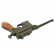 |Уценка| Макет пистолет Маузер, с деревянной кобурой-прикладом (Германия) DE-1025 (№ 426-УЦ) - фото № 3