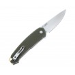 Нож складной CRKT Tueto 8,4 см, сталь 1.4116, рукоять G10, Green - фото № 2
