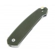 Нож складной CRKT Tueto 8,4 см, сталь 1.4116, рукоять G10, Green - фото № 4