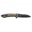 Нож складной CRKT Apoc 10,1 см, сталь 8Cr13MoV, рукоять Stainless Steel, Brown - фото № 2