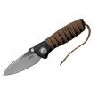 Нож складной CRKT Parascale 7,5 см, сталь D2, рукоять GRN, Brown - фото № 1