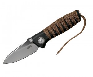 Нож складной CRKT Parascale 7,5 см, сталь D2, рукоять GRN, Brown