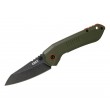 Нож складной CRKT Overland 7,6 см, сталь 8Cr13MoV, рукоять G10, Green - фото № 1