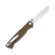 Нож складной CRKT Kova 8,9 см, сталь 8Cr13MoV, рукоять Nylon, Olive - фото № 2