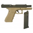 |Уценка| Страйкбольный пистолет WE Glock-17 Gen.4 Tan, сменные накладки (WE-G001B-TN) (№ 434-УЦ) - фото № 3